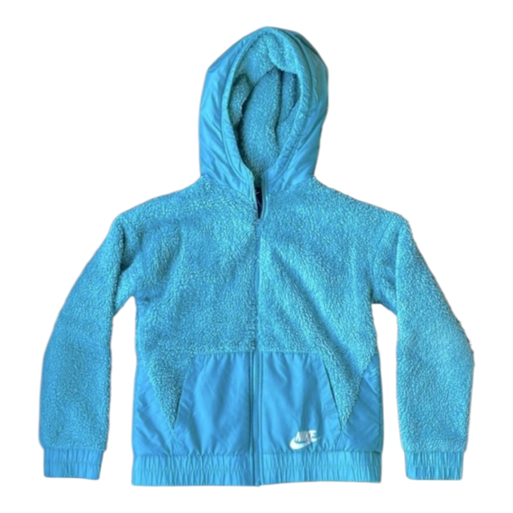 🔥6 FOR $25🔥Nike cozy kids hooded Sherpa jacket
